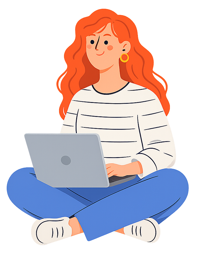 Illustration développeuse
